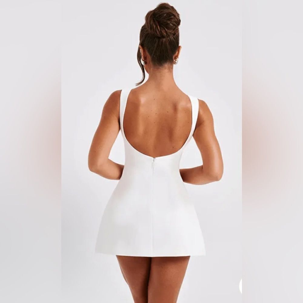 SLIM BACKLESS TANK DRESS - Picture 2 of 2